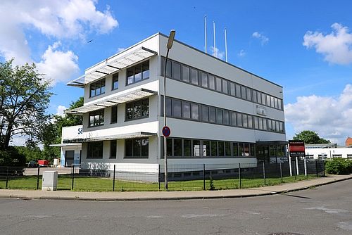Das Bürogebäude in Quickborn